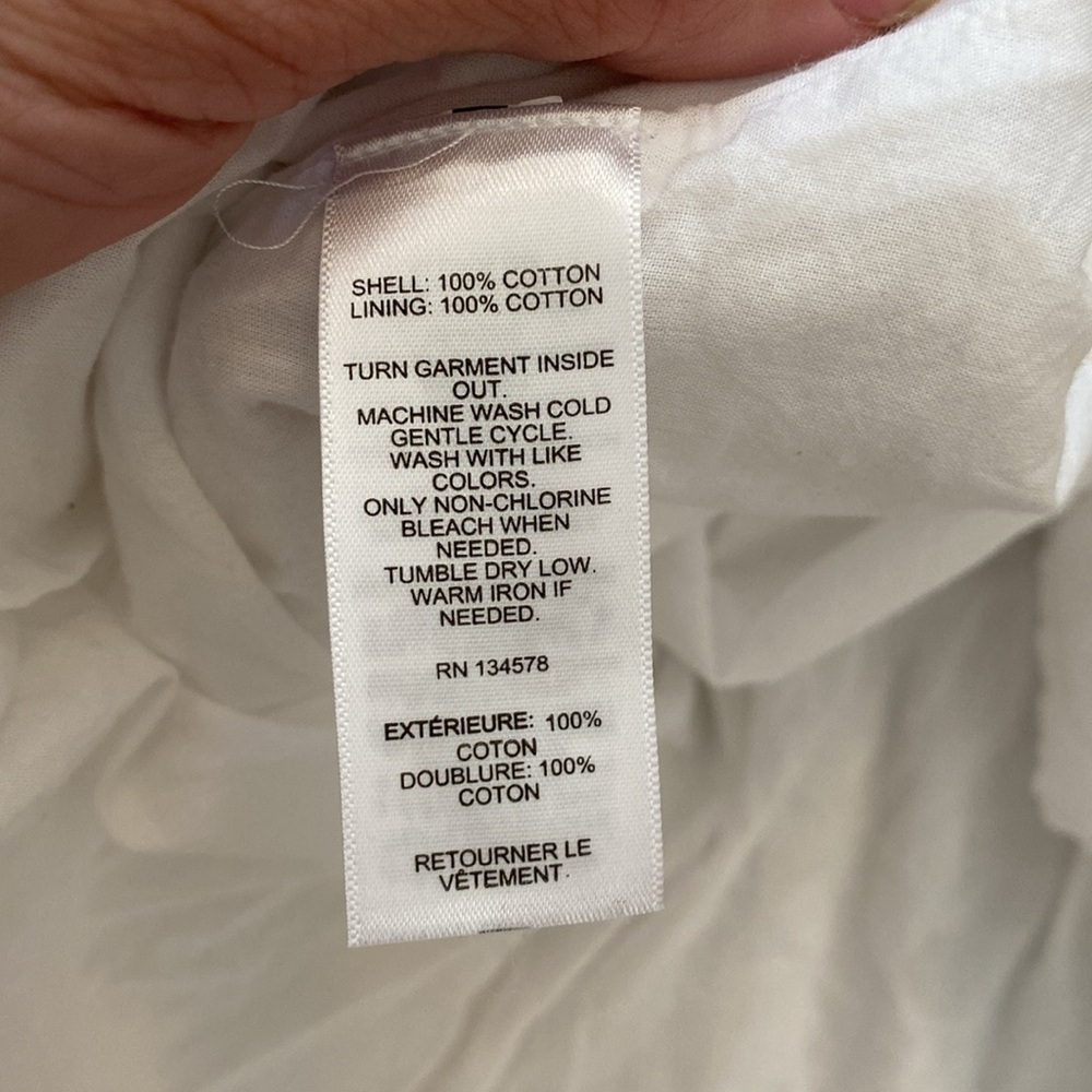 Vineyard Vines Girls' Smocked Waist Dress White size XS - Picture 8 of 9